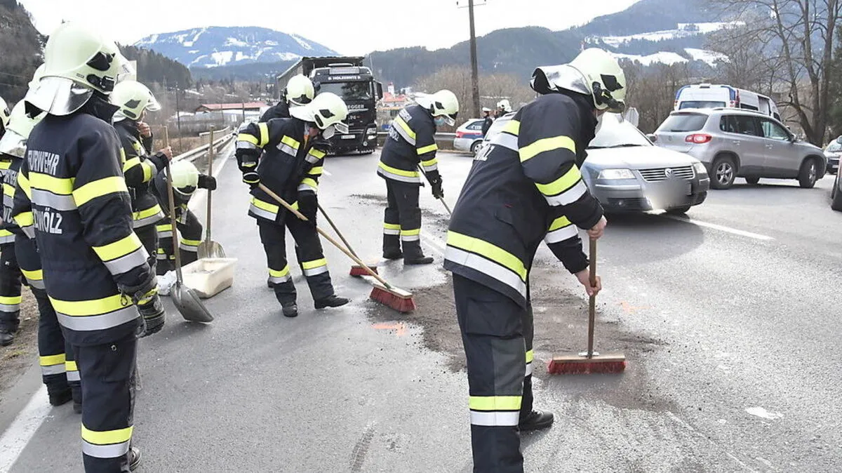 Unfall auf der B 96