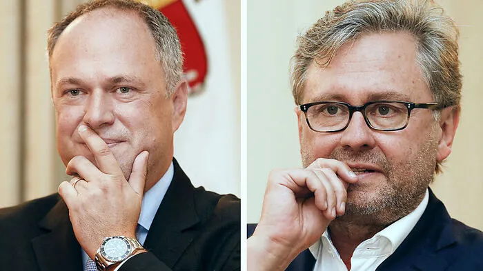 Ab 18 Uhr auf ORF III: Richard Grasl und Alexander Wrabetz