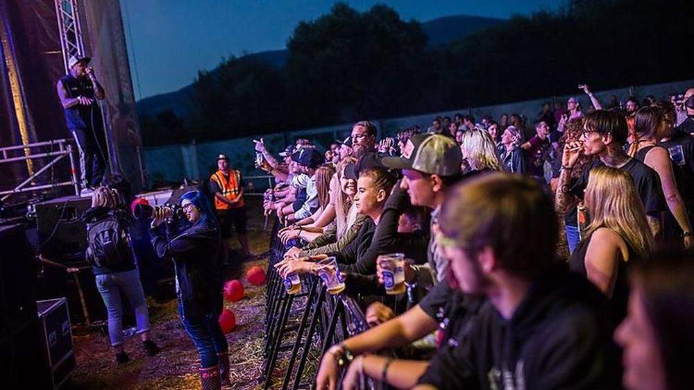 Im vergangenen Jahr besuchten etwa 1000 Gäste das Open Air-Festival „Rock den See“ in St. Andrä