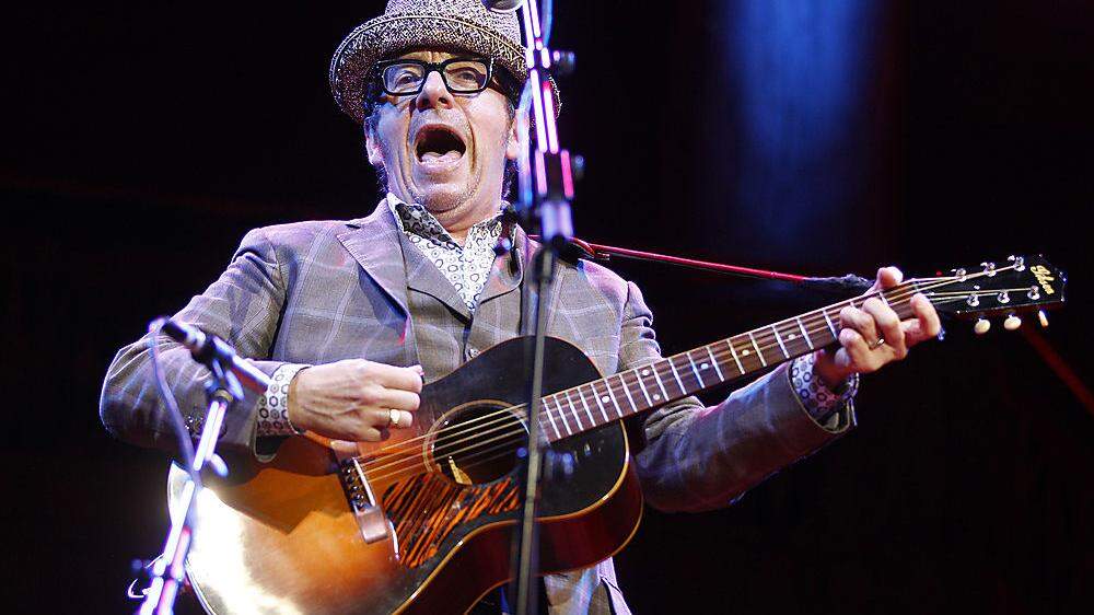 Elvis Costello in Aktion