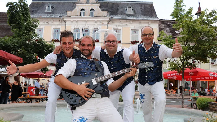 Am Abend sorgten DIE GOGGAUSEER für Stimmung!
