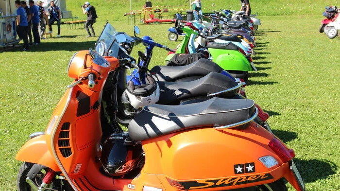 Vespafahrer aus der gesamten Steiermark kamen nach Frutten.