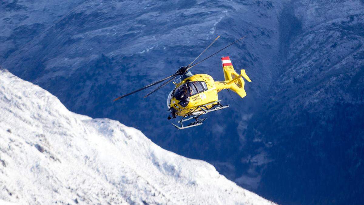 Der Notarzthubschrauber war in Sölden im Einsatz. (Archivbild)