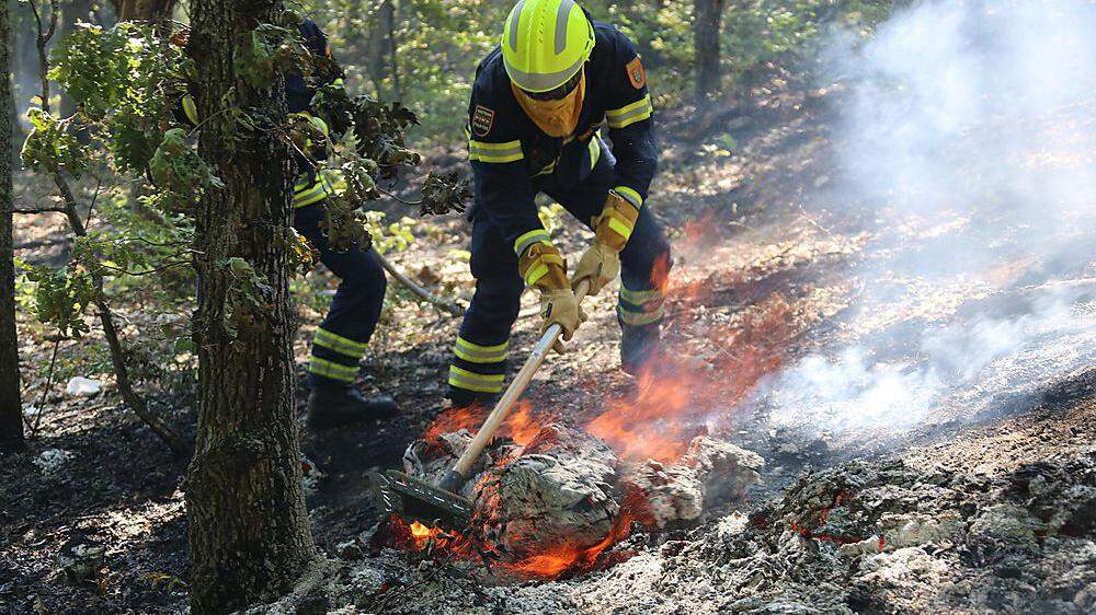 Mühsamer Kampf gegen Flammen und Glutnester in Nordmazedonien