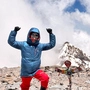 Gipfelsieg: Helmut Steigersdorfer am Gipfel des Aconcagua