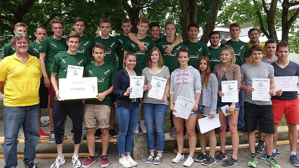 Die erfolgreichen Schüler des Gymnasiums Hartberg