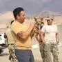 Der Hund, der den Hubschrauberabsturz der peruanischen Luftwaffe in Arequipa überlebte