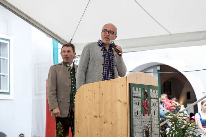 Kleine Zeitung-Ressortleiter Josef Fröhlich begrüßte die Gäste.