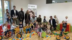 Alle Beteiligten zeigten sich von dem Um- und Zubau begeistert, allen voran die Kleinsten