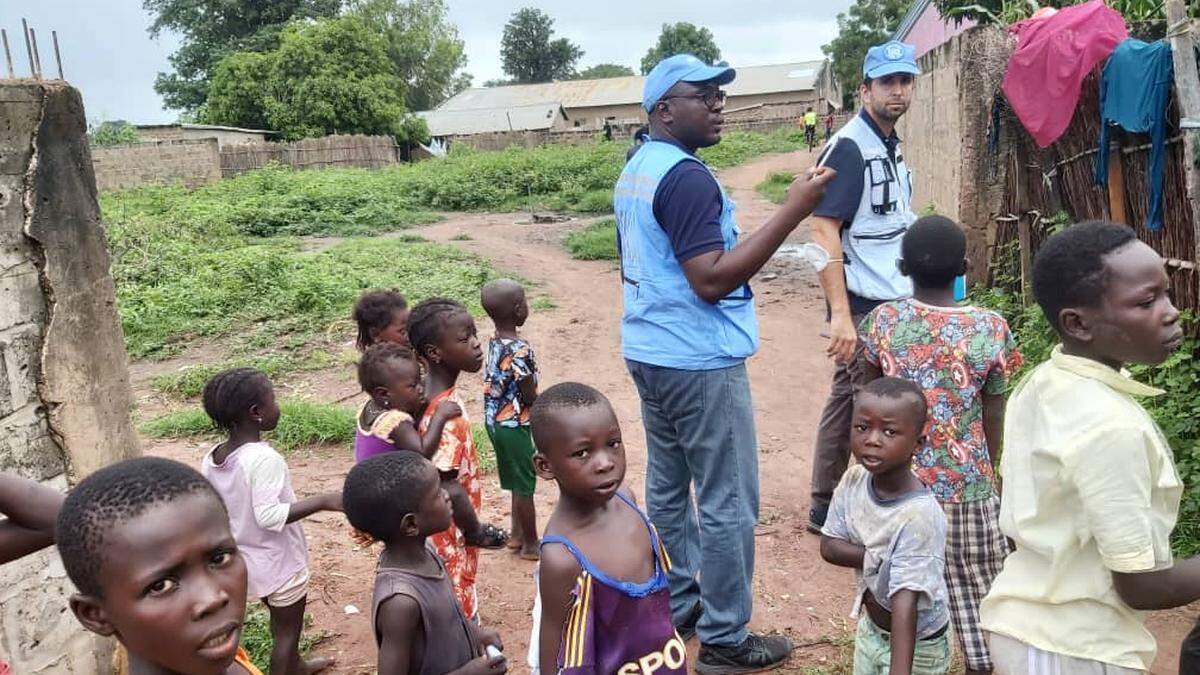 Drei Wochen lang ist für Christian Resch Gambia der Arbeitsort