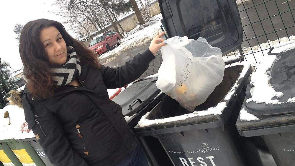 Marina Pajnik (22) hörte das Kind schreien und rettete es: „Ich habe mich durch den Müll gewühlt, bis meine Hände auf eine Stofftasche mit dem kleinen Babykörper stießen.“
