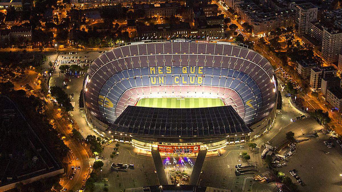 Das Camp Nou in Barcelona bleibt heute leer