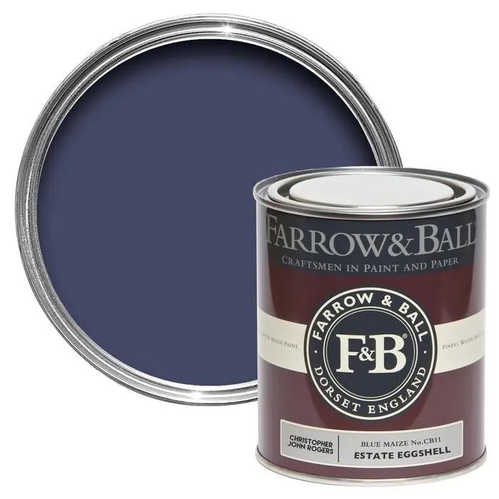 Sattes Blau: Die Farbe Blue Maize von Farrow & Ball.