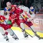 Lukas Schreier (links) und Ali Wukovits im Duell mit dem KAC
