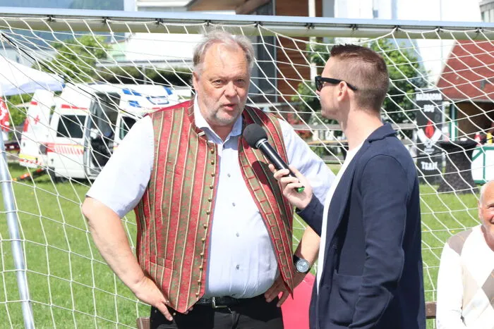 Bürgermeister Martin Treffner war sehr begeistert vom der 2. Tucker for Kids Charity-Event in der Tiebelstadt.