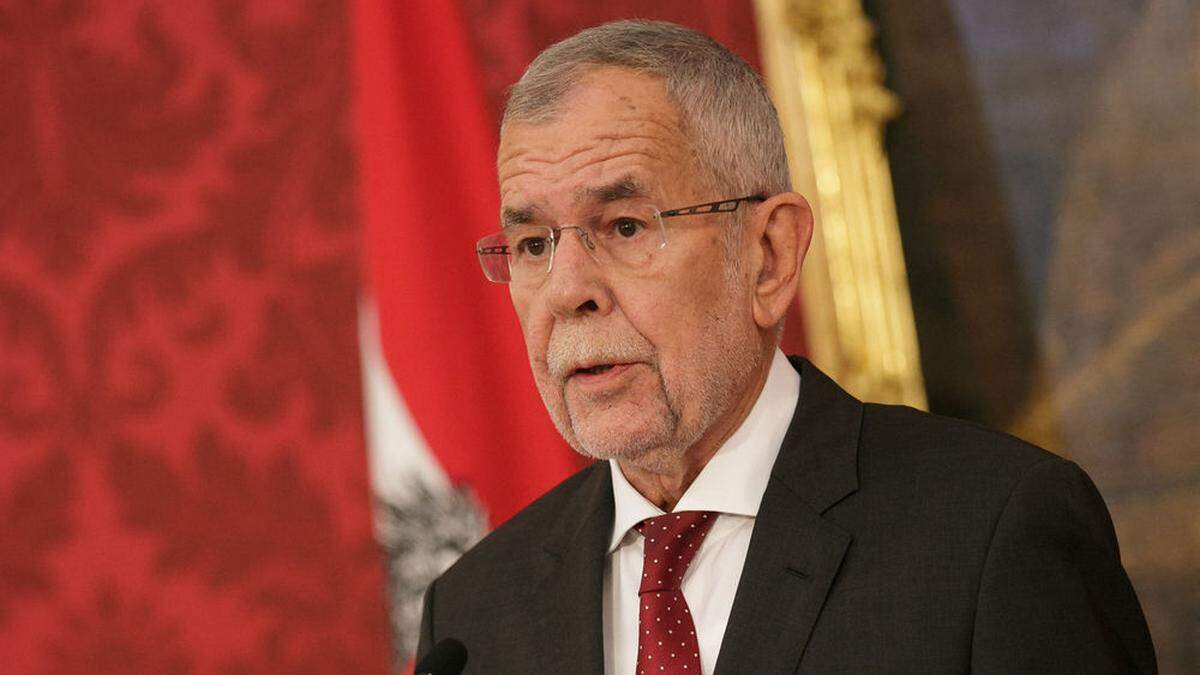 Bundespräsident Alexander Van der Bellen 