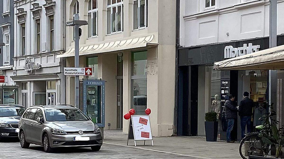 Freitagmittag wurde das Modegeschäft Marchler in Leoben Ziel eines Raubüberfalls