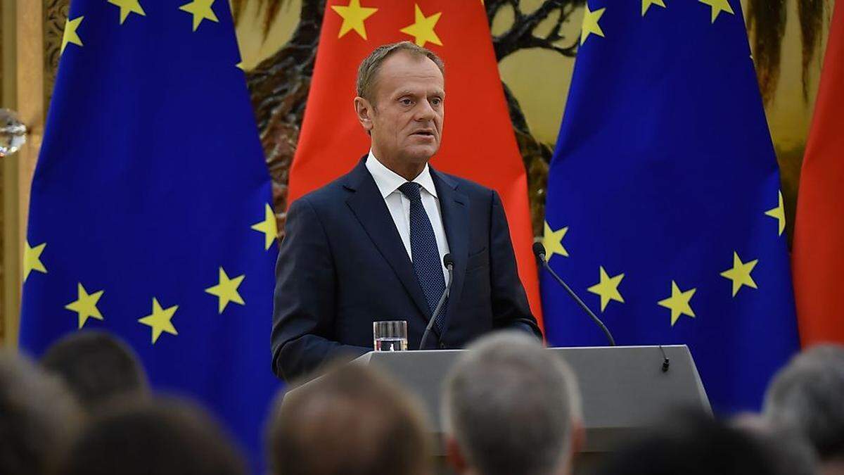 EU-Ratspräsident Doland Tusk