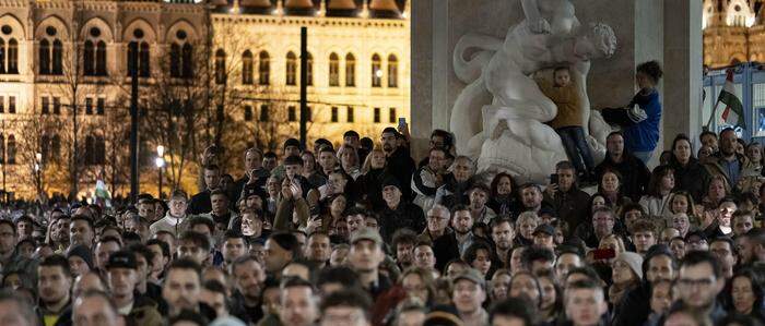 Budapest Proteste | In Budapest kam es erneut zu Protesten gegen Orban
