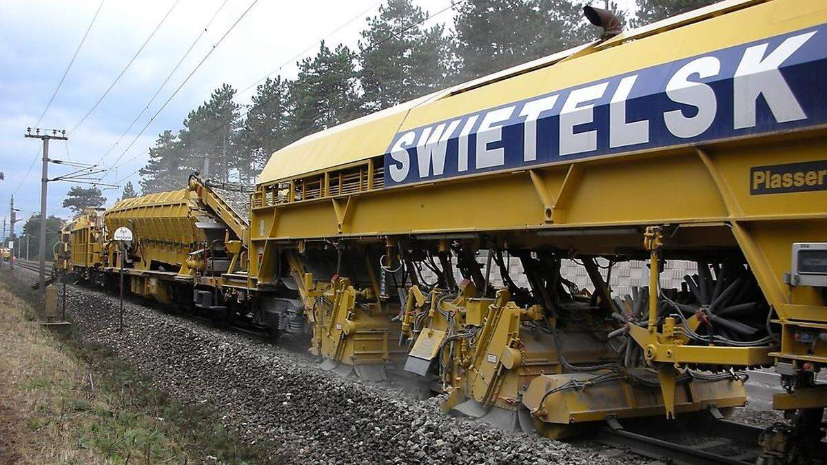 Auf der Bahnstrecke zwischen Graz und Gleisdorf werden Sanierungsarbeiten durchgeführt