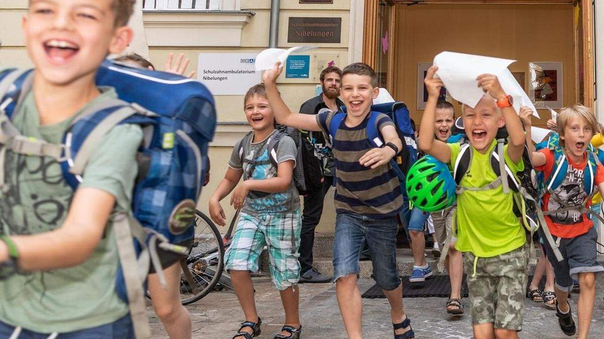 Viele Grazer Schüler dürfen sich über neue Schulen freuen (Sujet)