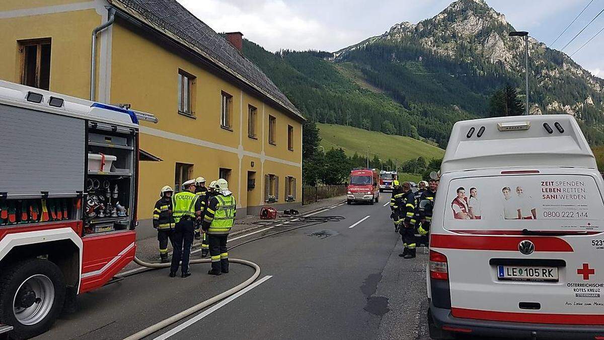 In einem privaten Wohnhaus in Vordernberg ist es 