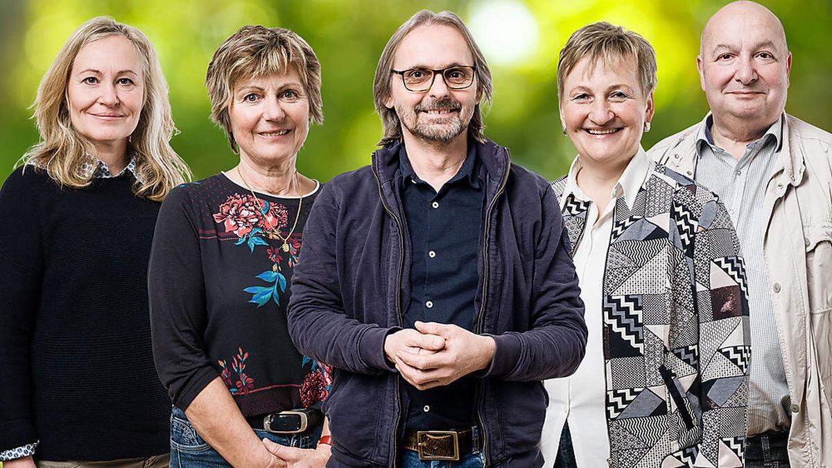 Michaela Kastner-Brunner, Karin Akerman, Manfred Skoff, Maria Faschingleitner, Leopold Faschingleitner