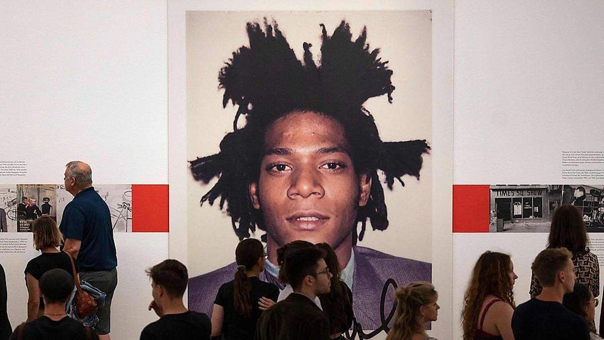 360.000 Personen kamen zur Schau über Jean-Michel Basquiat