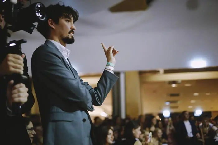 Elegante Schritte und spektakuläre Hebefiguren: Die von Samy und Simon von Dance Austria einstudierte Polonaise begeisterte das Publikum.