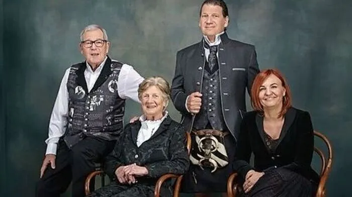 Vater Hans III, Mutter Gerti, Thomas und Gattin Nathaly