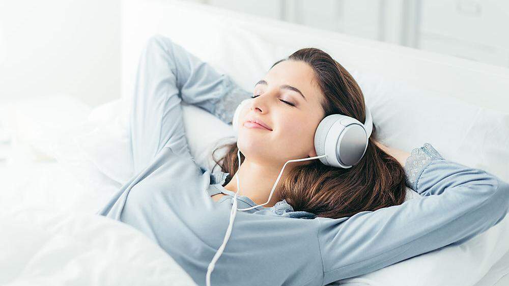 Musik und Texte, die das Einschlafen fördern