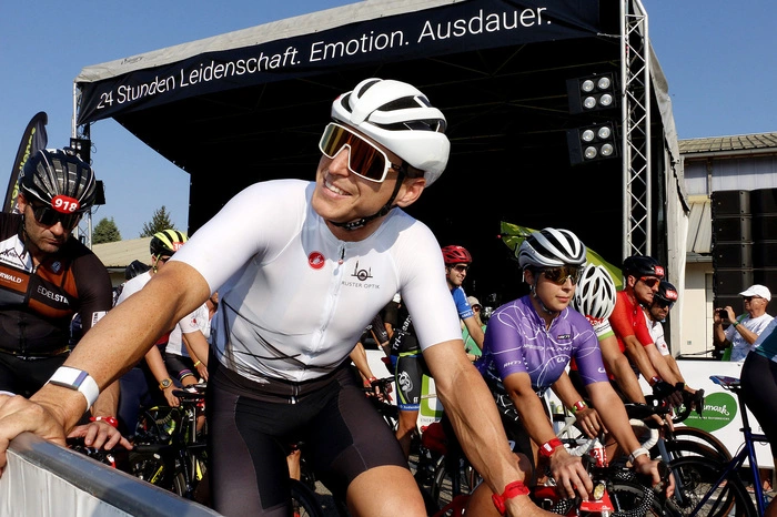 ...im Rampenlicht des heimischen Radsports.