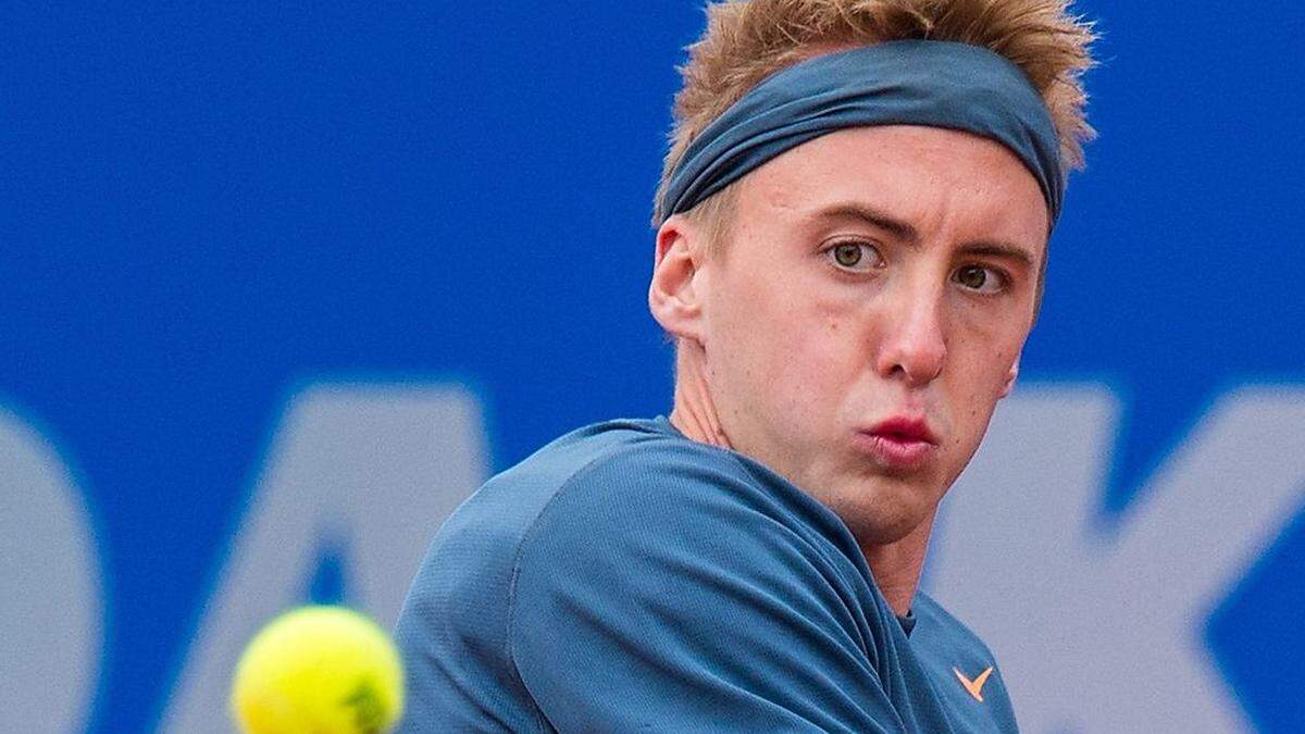 Bastian Trinker (25) sorgt derzeit beim ATP-Tennis-Turnier in Umag (CRO) für Furore 