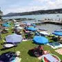 Veldener Strandbad, Gemeindebad Velden, Sonne, Urlaub, Velden am Woerthersee
