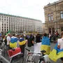 Die Demonstration vor der Staatsoper