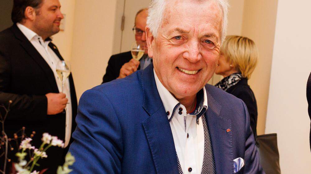 Herbert Gaggl ist Bürgermeister von Moosburg und ältester Landtagsabgeordneter