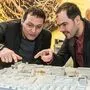 Das Projekt der Architekten Stefan Nussmüller (links) und Georg Auinger wurde im Rahmen der „Lebensraum“-Messe als Siegerprojekt für die Smart City Nord in Graz ausgezeichnet 