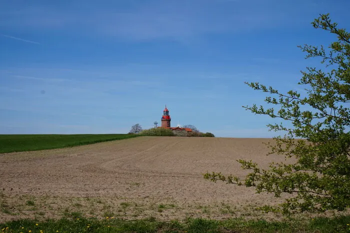 Der Bastorfer Leuchtturm ist mit 20,8 Metern Turmhöhe einer der kleinsten Deutschlands.
