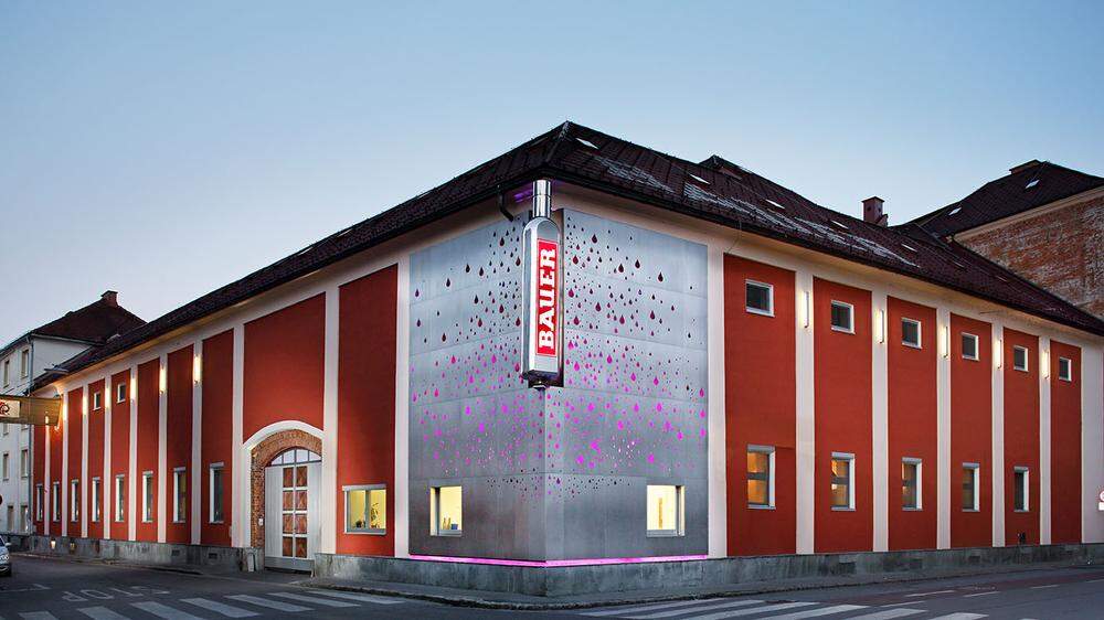 Der Firmensitz der Destillerie in Graz-Gries