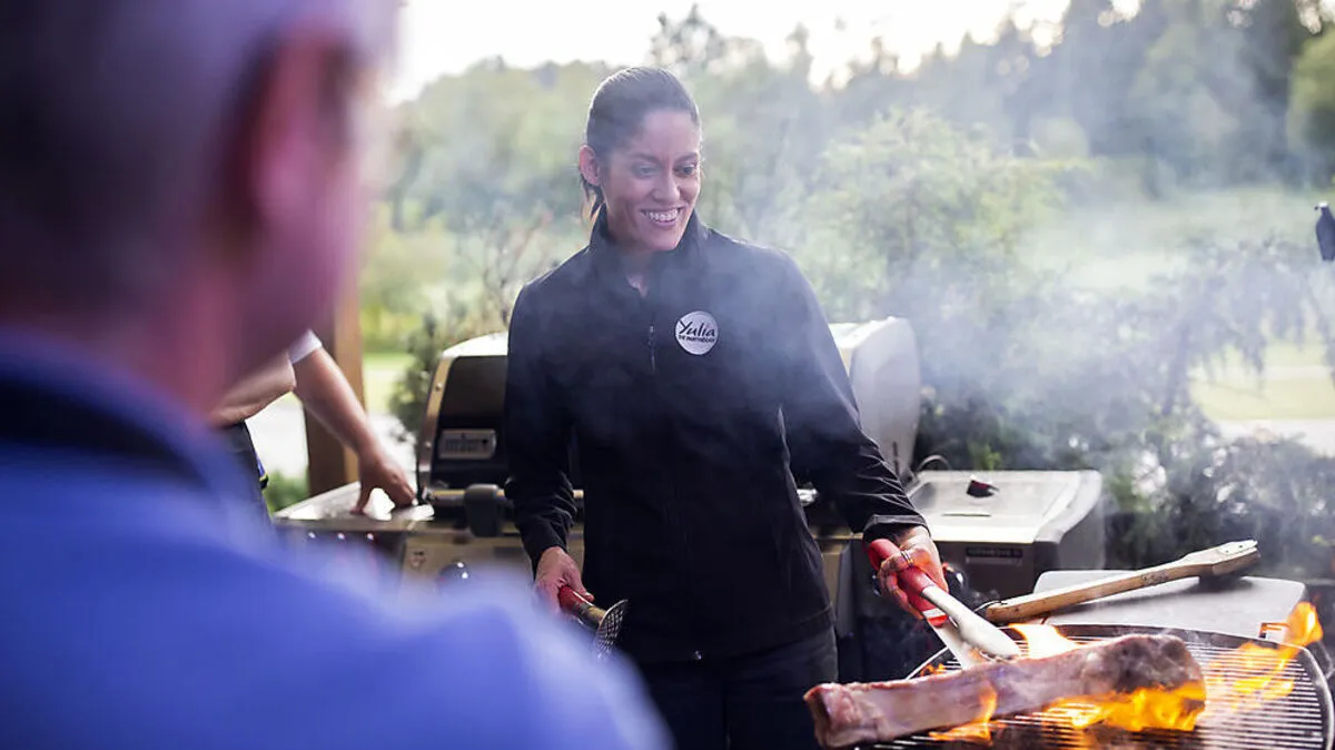 Die Kärntnerin ist Partyköchin und Weber-Grillmeisterin
