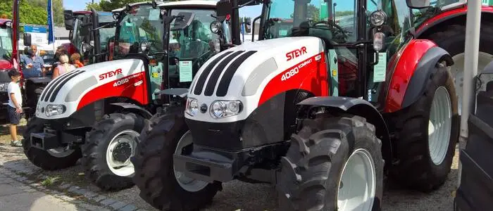 Meistverkaufte Traktormarke war 2025 nach wie vor Steyr, allerdings verzeichnete die Tochter der italienischen CNH Industrial ein Zulassungsminus von 20 Prozent