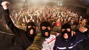 Die russische Punkband "Moscow Death Brigade" irritiert ob ihres Namens