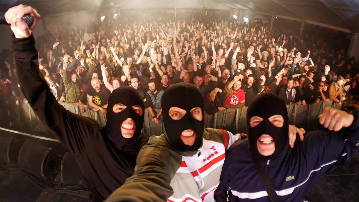 Die russische Punkband &quot;Moscow Death Brigade&quot; irritiert ob ihres Namens