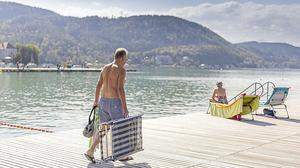 Das Strandbad Klagenfurt hat noch bis zum 15. Oktober geöffnet