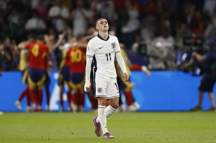 Phil Foden war nach dem Schlusspfiff enttäuscht