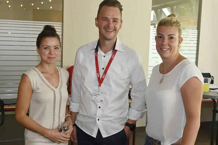 Julia Schachner (Innovationspool Mölltal), Manuel Ressi und Sarah Huber ( (Innovationspool Mölltal).
