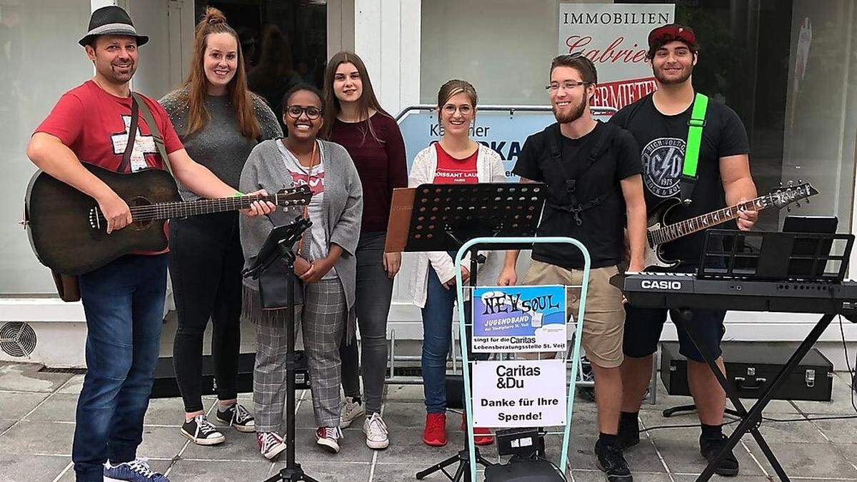 Pfarrjugendband &quot;New Soul&quot; musizierte für den guten Zweck