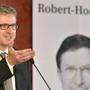 &quot;Report&quot;-Chef Wolfgang Wagner bei seiner Rede zur Verleihung des Robert-Hochner Preises.