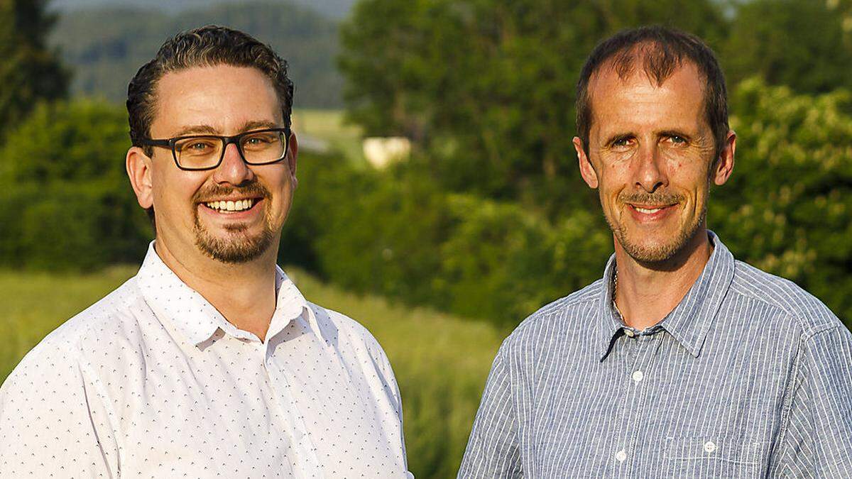 Christoph Buchegger (l.) übernimmt die Agenden von Vorgänger Stefan Leitner (r.)