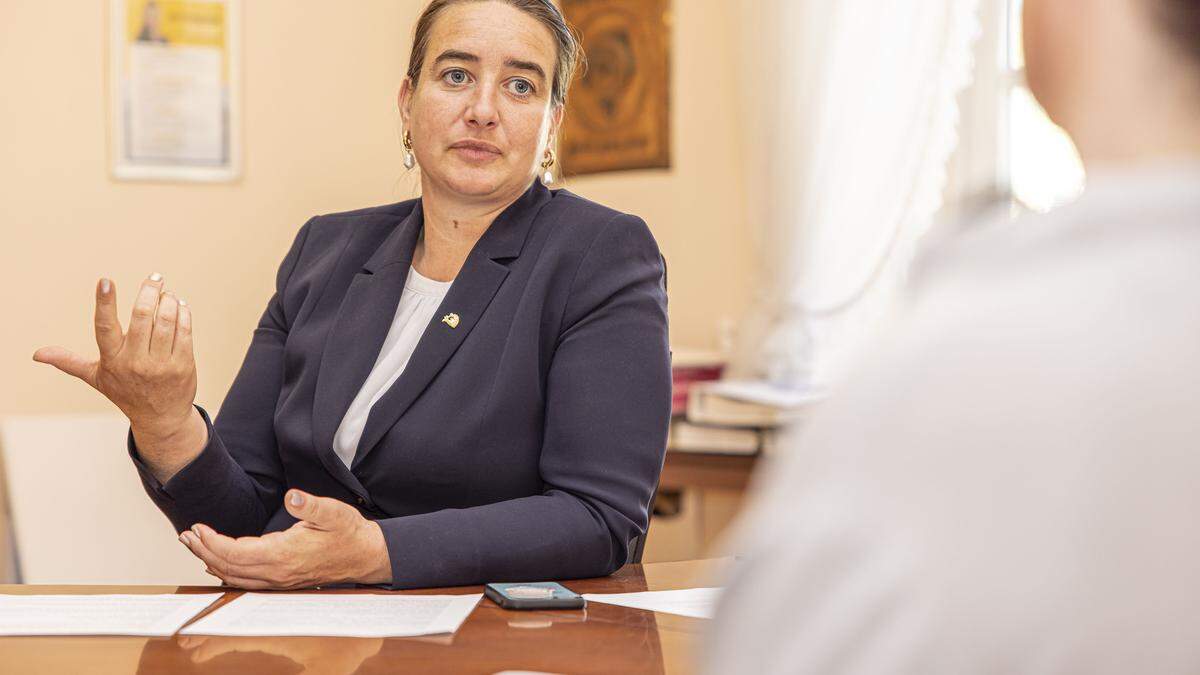 Bürgermeisterin Silvia Häusl-Benz (ÖVP) hält von den Vorwürfen nichts
